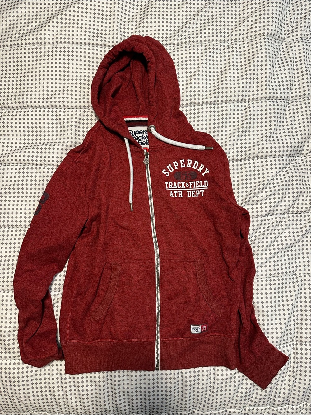 Superdry Track & Field Full Zip Hoodie